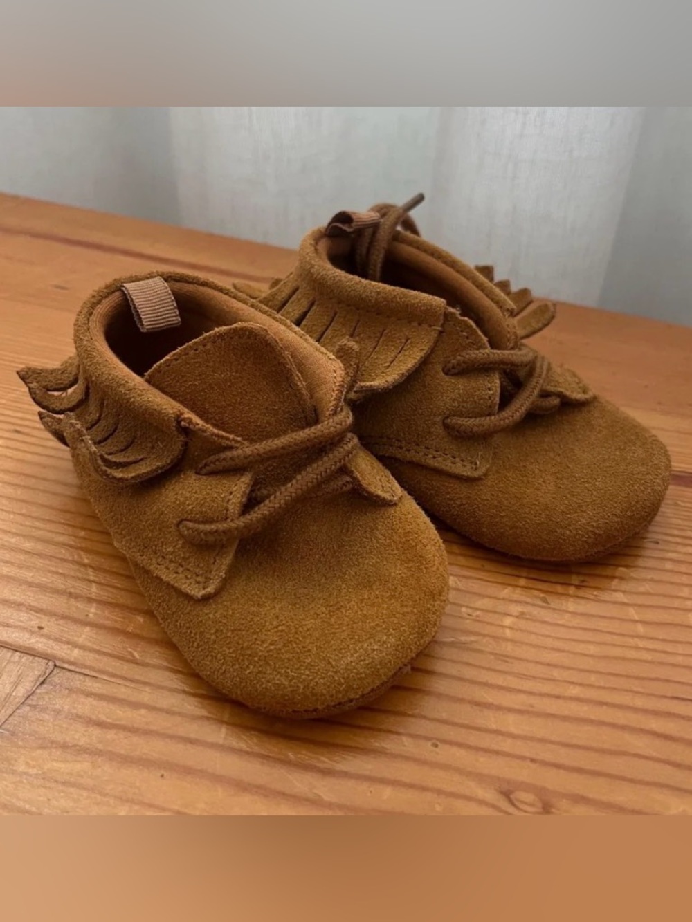 Baby Gap Faux Suede Moccasins